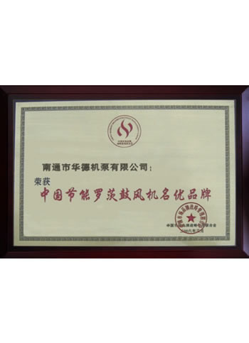 中國節能羅茨風機名優品牌
